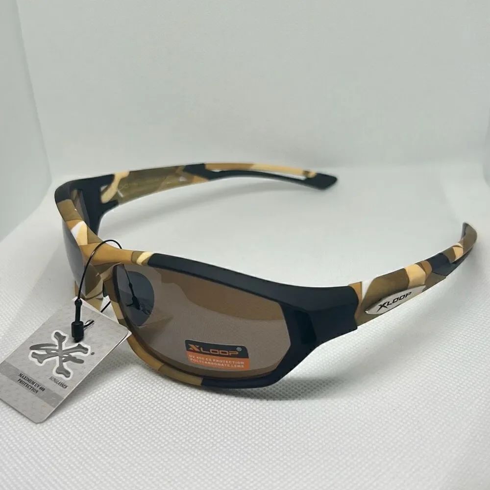 X-Loop Camouflage Mens Sunglasses